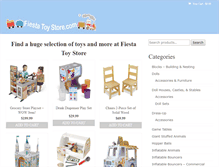 Tablet Screenshot of fiestatoystore.com
